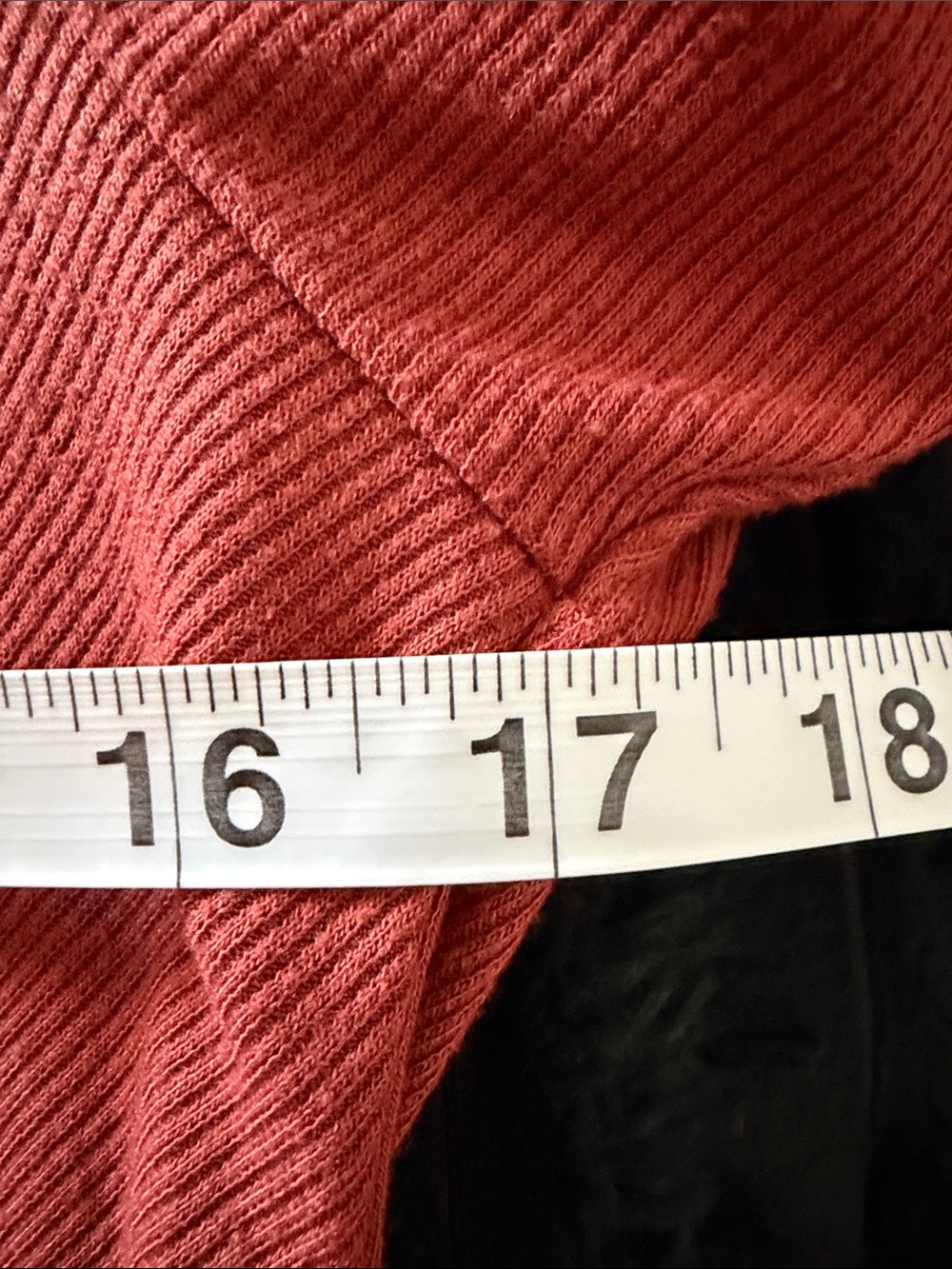 Lily White Ribbed Short Sleeve Ruched Ruffle Top - Picture 5 of 6